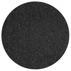 6 Sets de table paillettés prenium noir Ø 34cm