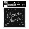 24 Serviettes, Bonne Année, 3 plis, 180x230x20cm 24 Serviettes, Bonne Année, 3 plis, 180x230x20cm