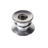 Bougeoir suède argent Ø 4cm Bougeoir suède argent Ø 4cm