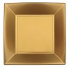 25 piatti da dessert, 18 x 18 cm, oro 25 piatti da dessert, 18 x 18 cm, oro