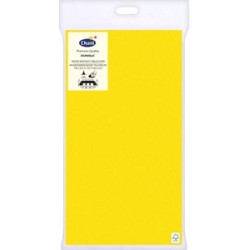 Nappe Dunisilk, 138x 220cm, jaune 