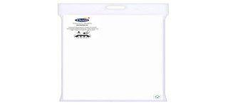 Nappe Dunisilk, 138x 220cm, blanc 