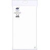 Nappe Dunisilk, 138x 220cm, blanc 
