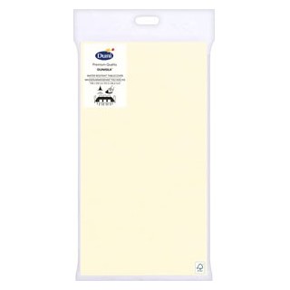 Nappe Dunisilk, 138x 220cm, crème
