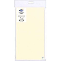 Nappe Dunisilk, 138x 220cm, crème
