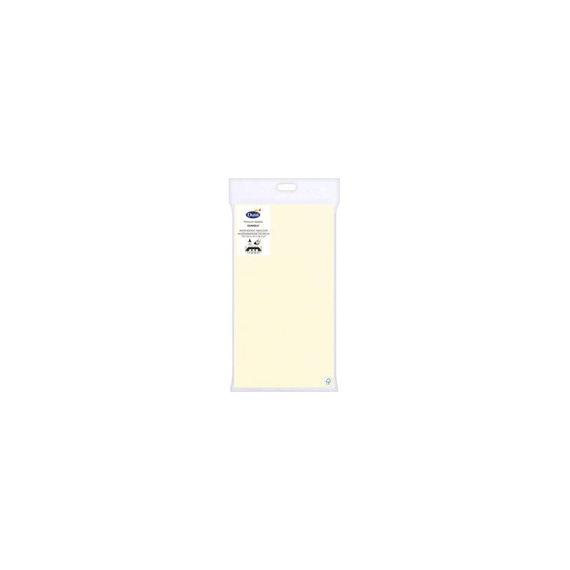Nappe Dunisilk, 138x 220cm, crème Nappe Dunisilk, 138x 220cm, crème