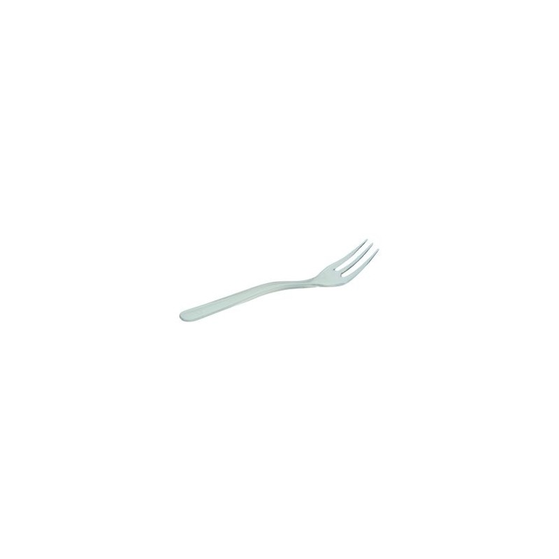 Fourchette,  cristal, Matière: PS, Longueur: 100 mm  Fourchette,  cristal, Matière: PS, Longueur: 100 mm