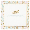 20 Serviettes " Ma première Communion, 16,5 x 16,5 cm, 3plis,Corail 20 Serviettes " Ma première Communion, 16,5 x 16,5 cm, 3plis,Corail