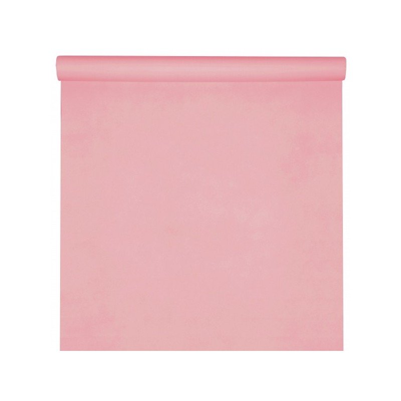Rouleau de nappe Airlaid, 1.20 x 25m, rose 