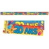 Banner 20 Jahre, 2,44 Meter Banner 20 Jahre, 2,44 Meter