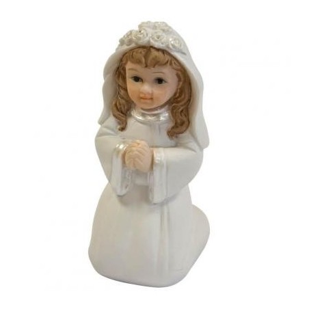 1 Communiante agenouillée 6 x 2 cm