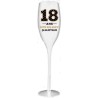 1 Verre à champagne "Bon Anniv' A la tienne"  1 Verre à champagne "Bon Anniv' A la tienne"