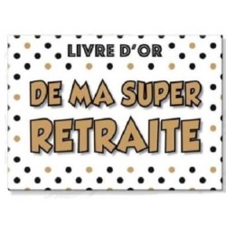 Libro degli ospiti "Retraite" 21,5x15 cm
