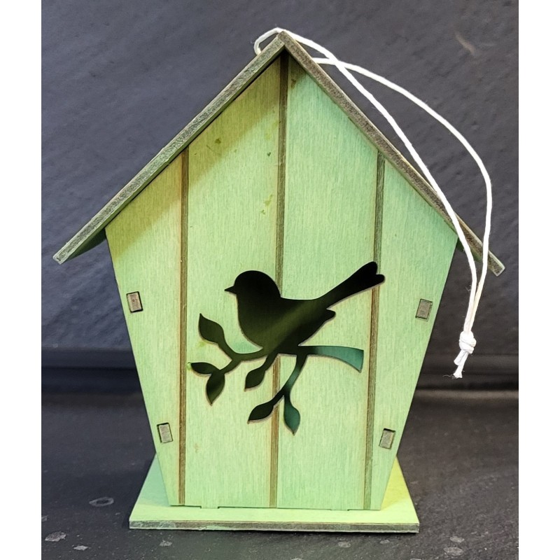 Maison oiseau décorative en bois Maison oiseau décorative en bois