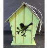 Maison oiseau décorative en bois Maison oiseau décorative en bois