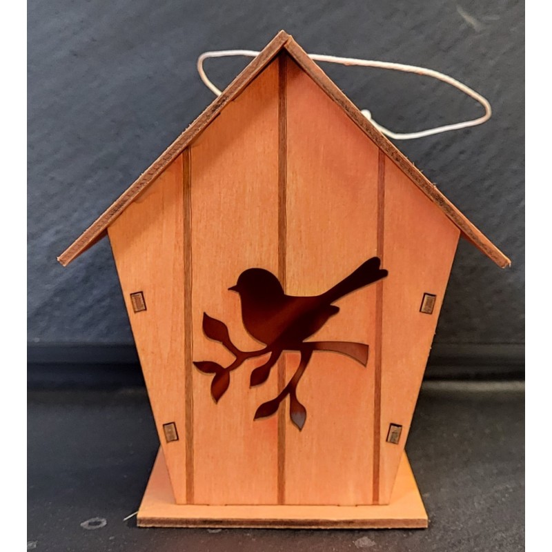 Maison oiseau décorative en bois Maison oiseau décorative en bois