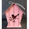 Maison oiseau décorative en bois Maison oiseau décorative en bois