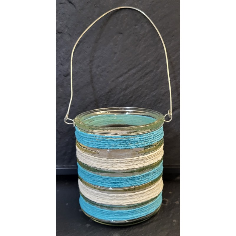 1 Candeliere perla blu turchese Ø est. 7,5 cm Ø 4 cm 1 Candeliere perla blu turchese Ø est. 7,5 cm Ø 4 cm