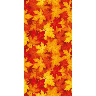 1 Romantik-Tischläufer, Herbstblätter, 30 cm x 5 m