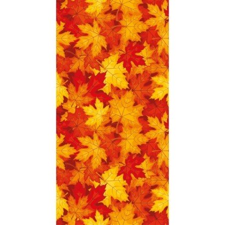 1 Romantik-Tischläufer, Herbstblätter, 30 cm x 5 m
