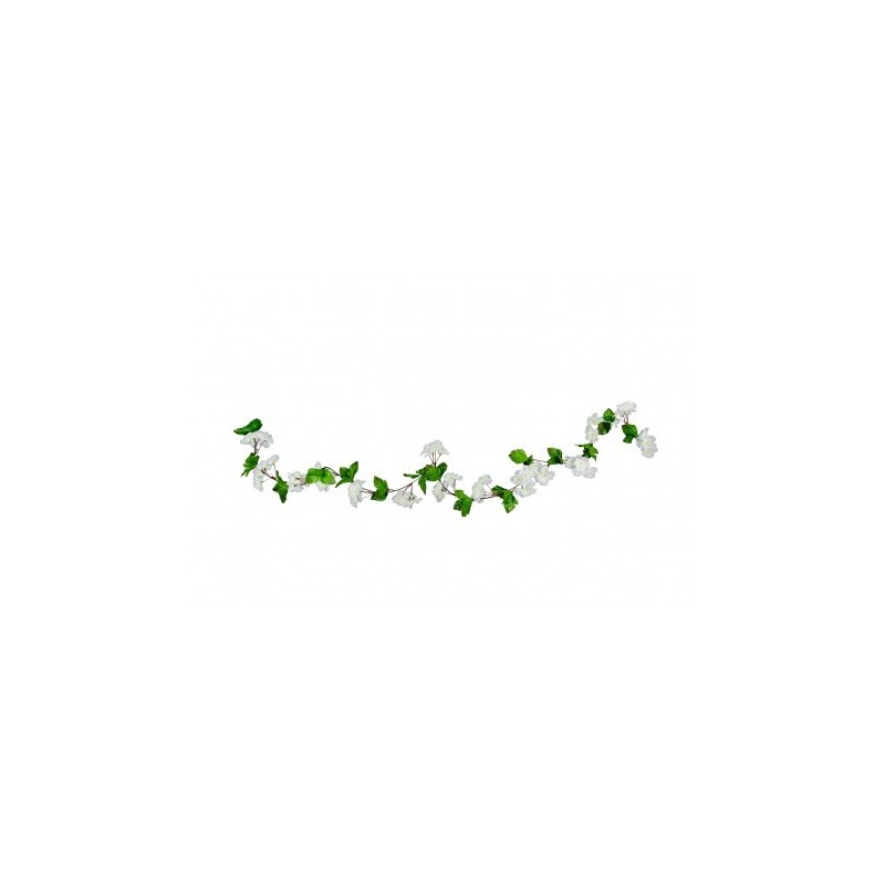 Guirlande de fleurs de cerisier blanc, 220cm Guirlande de fleurs de cerisier blanc, 220cm