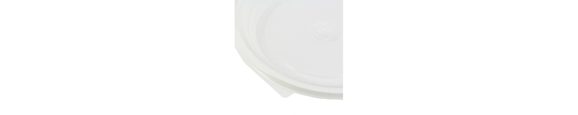 Assortiment d'assiette plastique 