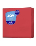 Catégorie Serviettes Dunisoft - Partytime : 60 Serviettes Dunisoft rouge, 40 x 40, 1/4 , 60 Serviettes Dunisoft kiwi, 40 x 4...