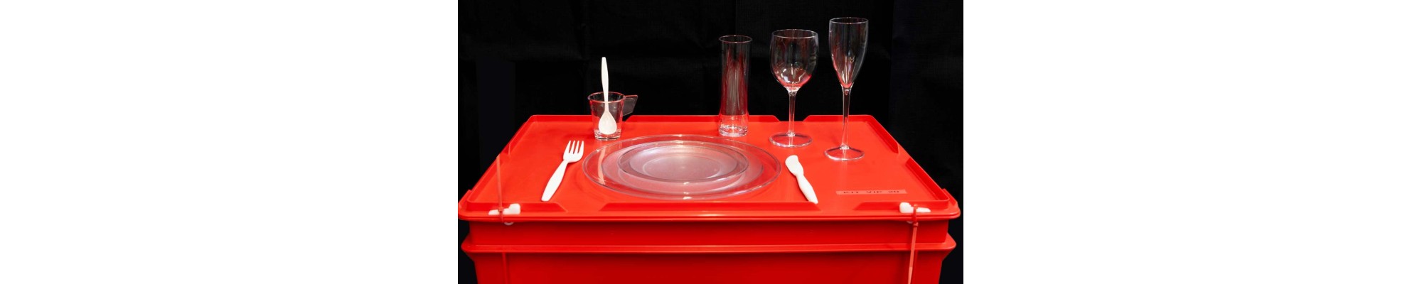 Catégorie Box - Partytime : 220 Verres, incassable avec boîte, 3 dl, transparent , 220 Verres, incassable avec box, 3 dl, opa...