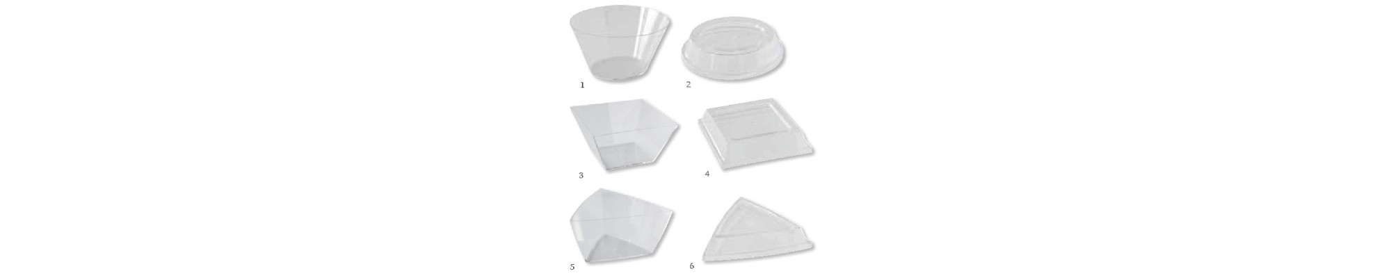 Amuse-Bouche-Behälter Designline Packungen