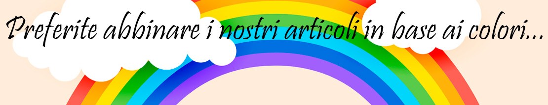 Preferite abbinare articoli ai colori
